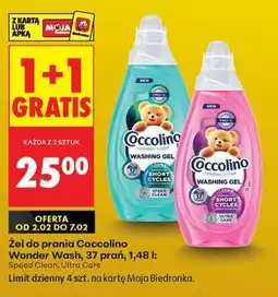 Biedronka COCCOLINO WONDER WASH oferta