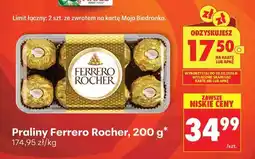 Biedronka Praliny Ferrero Rocher 200 g oferta