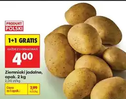 Biedronka Ziemniaki jadalne, opak. 2 kg oferta