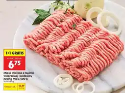 Biedronka Mięso mielone z łopatki wieprzowej i wołowiny Kraina Mięs 400 g oferta
