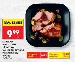 Biedronka Łopatka wieprzowa z kurkami Wolno Gotowane Kraina Mies 500 g oferta