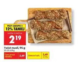 Biedronka Twist musli, 95 g oferta