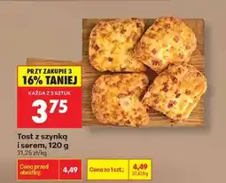 Biedronka Tost z szynką i serem , 120 g oferta