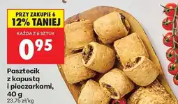 Biedronka Pasztecik z kapustą i pieczarkami , 40 g oferta