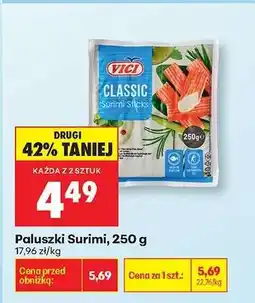 Biedronka Paluszki Surimi 250 g oferta