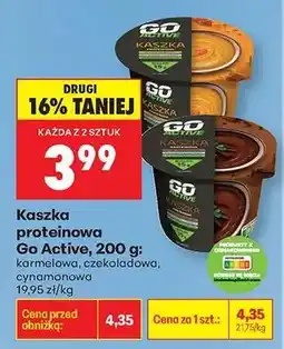 Biedronka Kaszka proteinowa Go Active, 200 g oferta