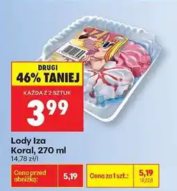 Biedronka Lody Iza Koral, 270 ml oferta