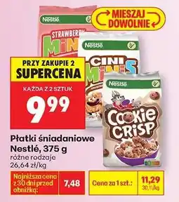 Biedronka Płatki śniadaniowe Nestlé, 375 g oferta