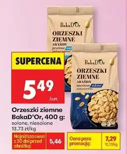 Biedronka Orzeszki ziemne BakaD’Or, 400 g oferta