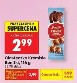 Biedronka Ciasteczka Kremisie Bonitki, 116 g oferta
