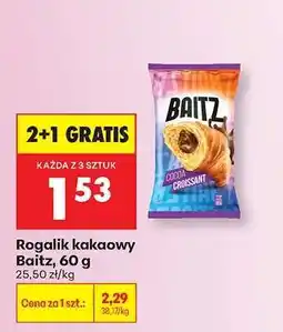 Biedronka Rogalik kakaowy Baitz 60 g oferta