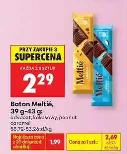 Biedronka Baton Meltié, 39 g-43 g oferta
