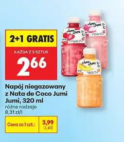 Biedronka Napój niegazowany z Nata de Coco Jumi Jumi, 320 ml oferta