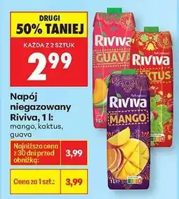 Biedronka Napój niegazowany Riviva, 1 l oferta