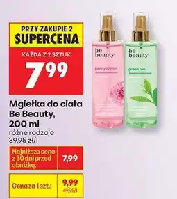 Biedronka Mgiełka do ciała Be Beauty 200 ml oferta