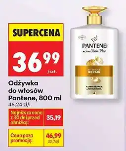 Biedronka Odżywka do włosów Pantene, 800 ml oferta
