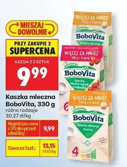 Biedronka Kaszka mleczna BoboVita, 330 g oferta