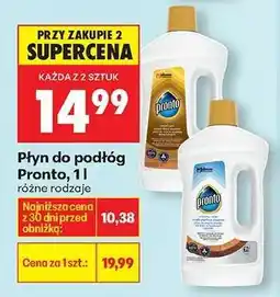 Biedronka Płyn do podłóg Pronto, 1 l oferta