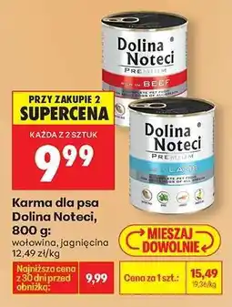 Biedronka Karma dla psa Dolina Noteci, 800 g oferta