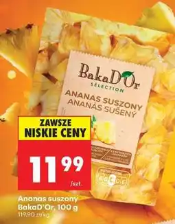 Biedronka Ananas suszony BakaD’Or, 100 g oferta