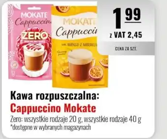Kawa rozpuszczalna: Cappuccino Mokate