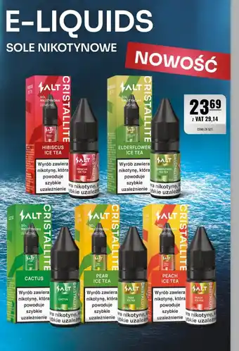Eurocash E-liquids sole nikotynowe oferta
