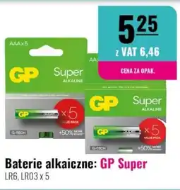 Eurocash Baterie alkaiczne: GP Super oferta