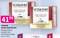 Drogerie Polskie YOSKINE Geisha Gold Secret kremy do twarzy oferta