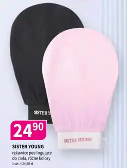 Drogerie Polskie Sister young rękawice peelingujące do ciała oferta
