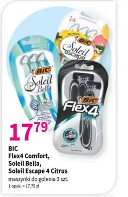 Drogerie Polskie BIC Flex4 Comfort, Soleil Bella, Soleil Escape 4 Citrus maszynki do golenia oferta