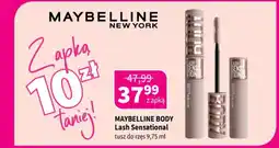 Drogerie Polskie Maybelline body lash sensational tusz do rzęs oferta