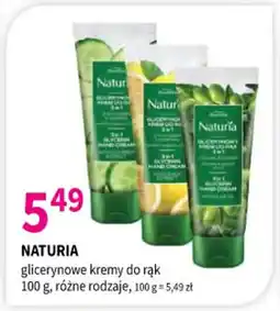 Drogerie Polskie Naturia glicerynowe kremy do rąk oferta