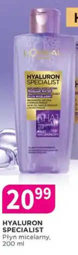 Drogerie Polskie Hyaluron specialist płyn micelarny oferta