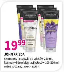 Drogerie Polskie JOHN FRIEDA szampony i odżywki do włosów / kosmetyki do pielęgnacji włosów oferta