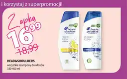 Drogerie Polskie Head&shoulders wszystkie szampony do włosów oferta