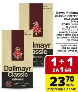 Carrefour Kawa mielona CLASSIC INTENSE DALLMAYR oferta