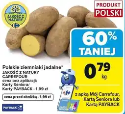 Carrefour Polskie ziemniaki jadalne oferta