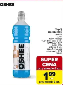 Carrefour Napój izotoniczny wieloowocowy Oshee oferta