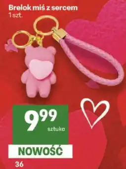Delikatesy Centrum Brelok miś z sercem oferta