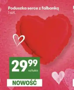Delikatesy Centrum Poduszka serce z falbanką oferta