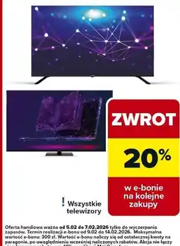 Carrefour Telewizory oferta