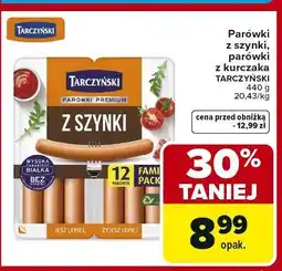 Carrefour Parówki z szynki Tarczyński oferta