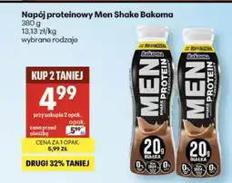 Delikatesy Centrum Napój proteinowy Men Shake Bakoma oferta