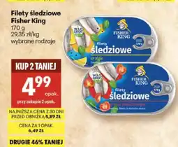 Delikatesy Centrum Filety śledziowe Fisher King oferta
