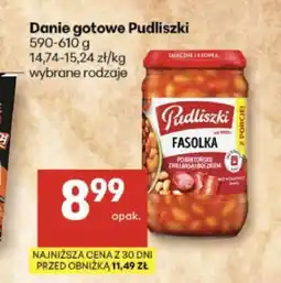 Delikatesy Centrum Danie gotowe Pudliszki oferta