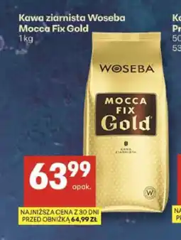 Delikatesy Centrum Kawa ziarnista Woseba Mocca Fix Gold oferta