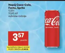 Delikatesy Centrum Napój Coca-Cola, Fanta, Sprite oferta