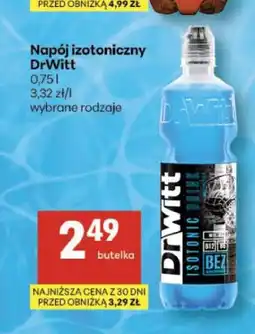 Delikatesy Centrum Napój izotoniczny DrWitt oferta