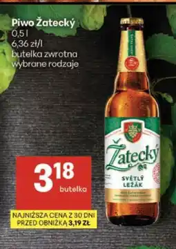 Delikatesy Centrum Piwo Żatecký oferta