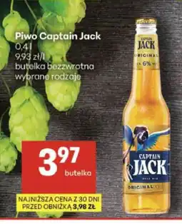 Delikatesy Centrum Piwo Captain Jack oferta
